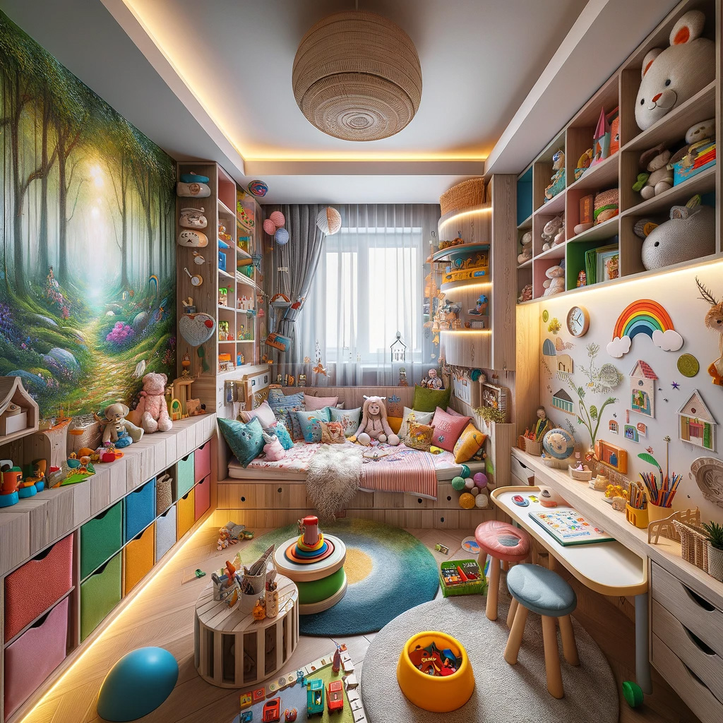 Créer une Chambre d’Enfant dans un Petit Espace : Idées Ludiques et Pratiques