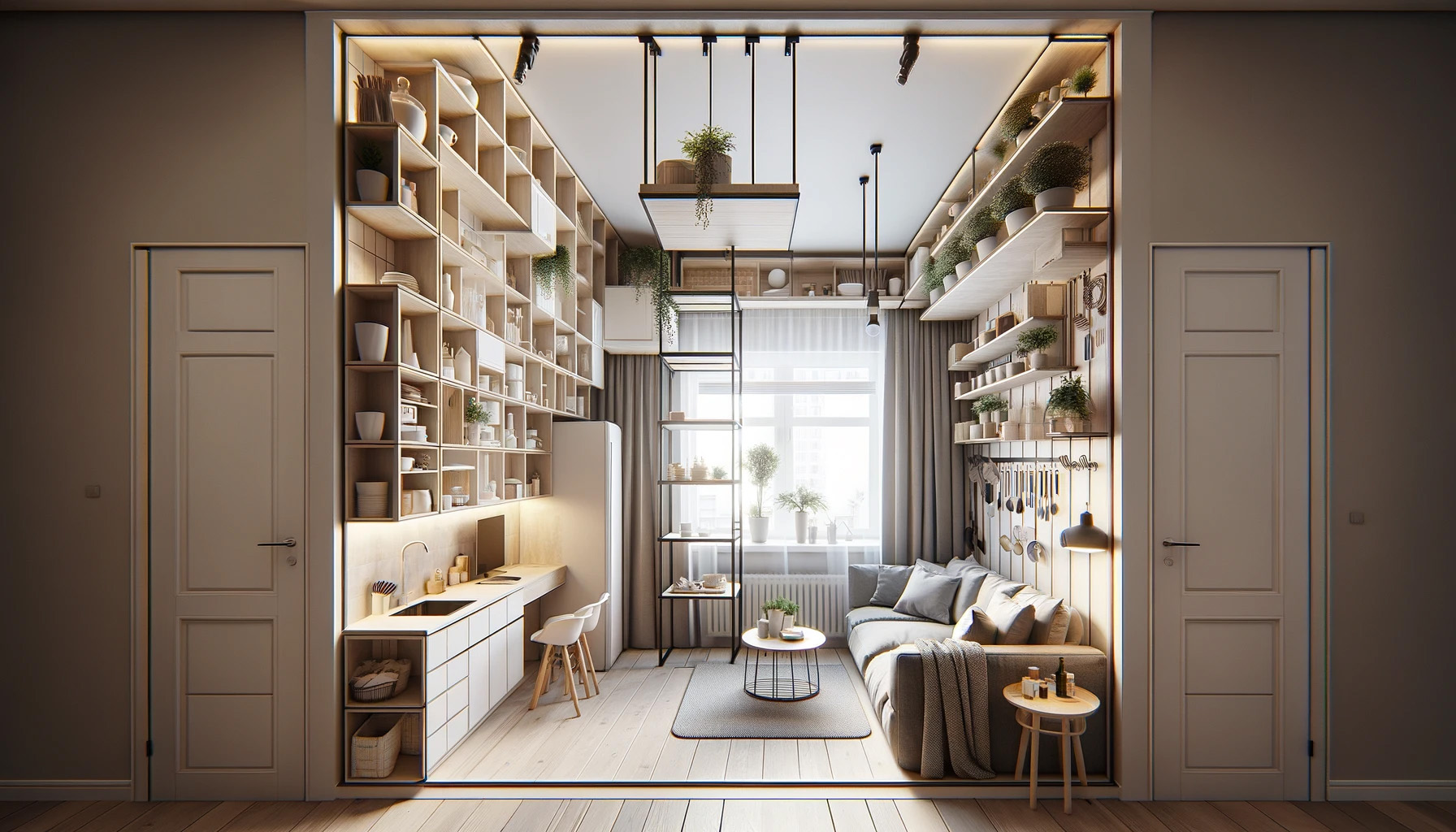 Rangement Vertical : Solutions pour Petits Espaces