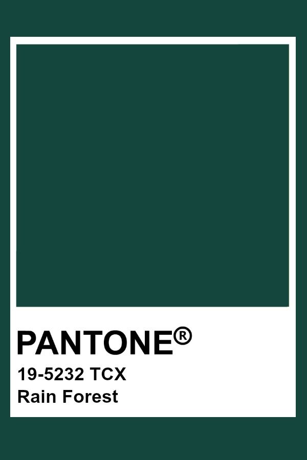 Pantone vert